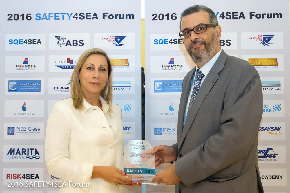 Antonis Sakellis at Safety4Sea in 2016